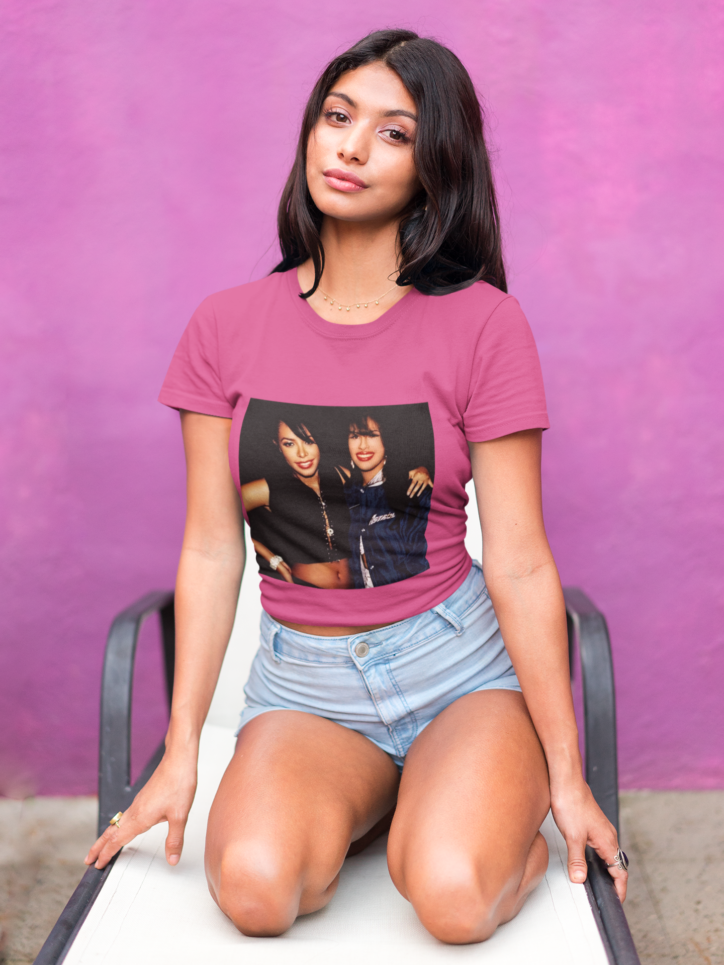 Selina | Aaliyah &quot;Legends&quot; T-Shirt - Ourt
