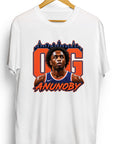 OG Anunoby New York Basketball Graphic T-Shirt Unisex Streetwear Knicks Fan Tee