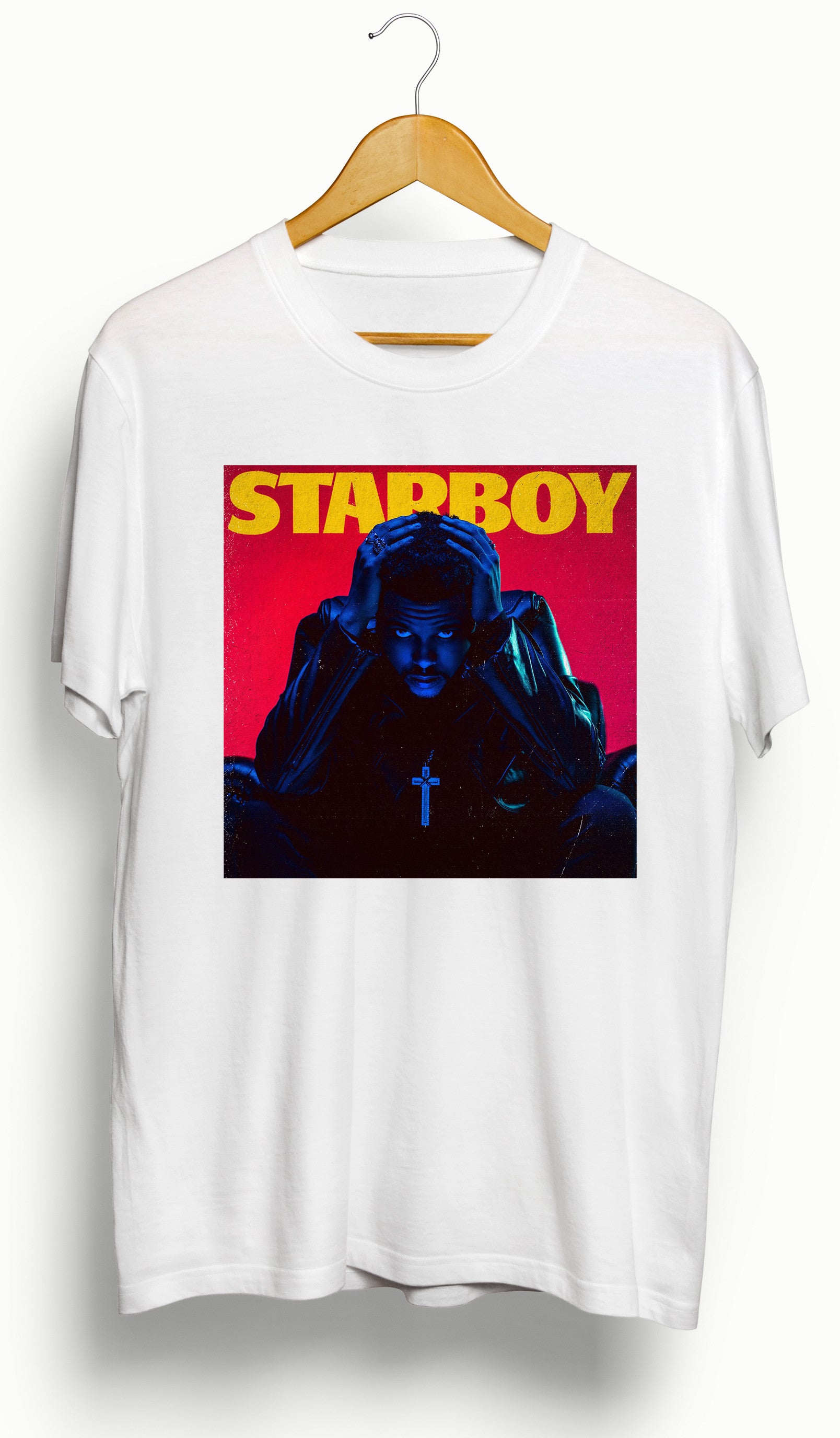 THE WEEKND STARBOY Album Cover T-Shirt1
