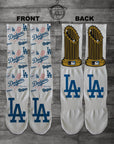 Los Angeles Dodgers World Series Socks - Ourt