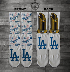 Los Angeles Dodgers World Series Socks - Ourt