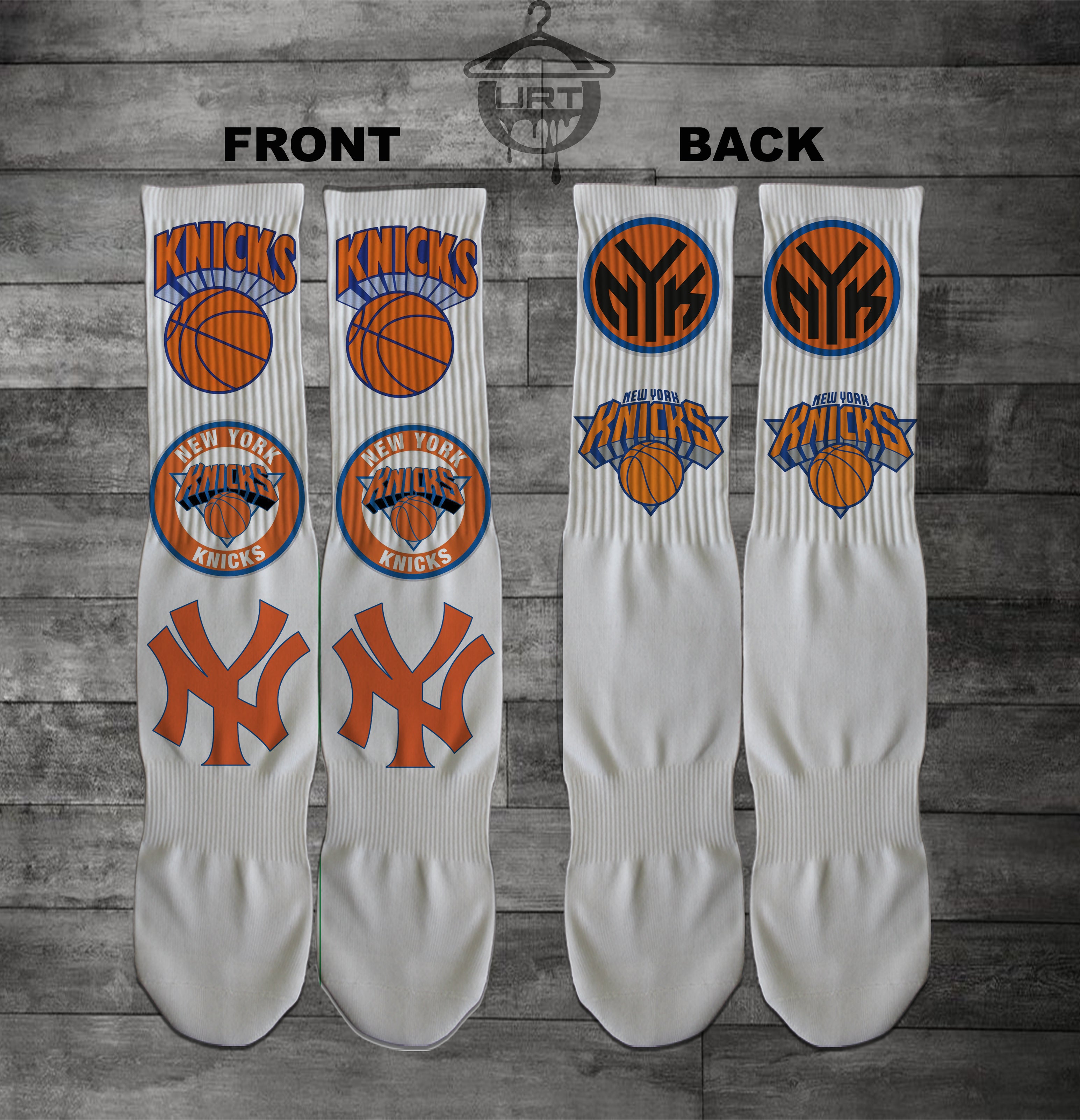 New York Knicks Custom Socks - Ourt