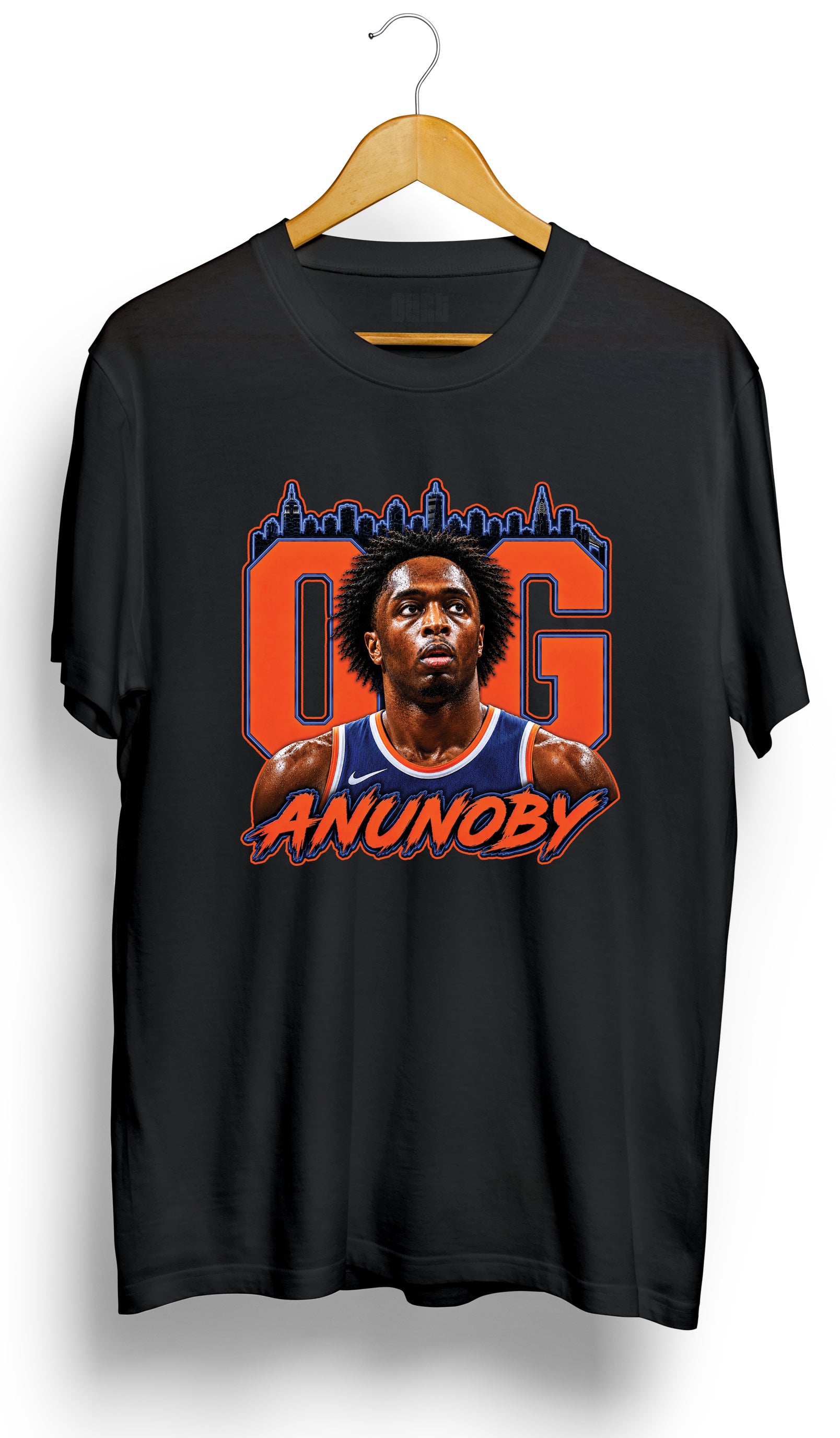 OG Anunoby New York Basketball Graphic T-Shirt Unisex Streetwear Knicks Fan Tee