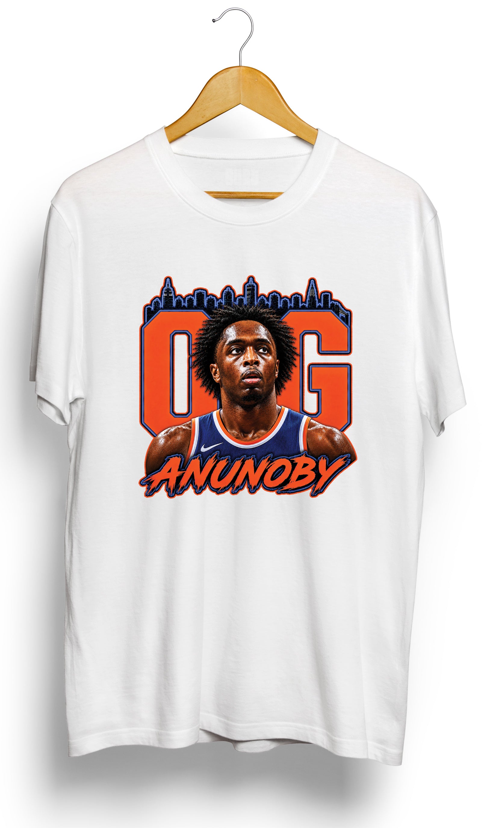 OG Anunoby New York Basketball Graphic T-Shirt Unisex Streetwear Knicks Fan Tee