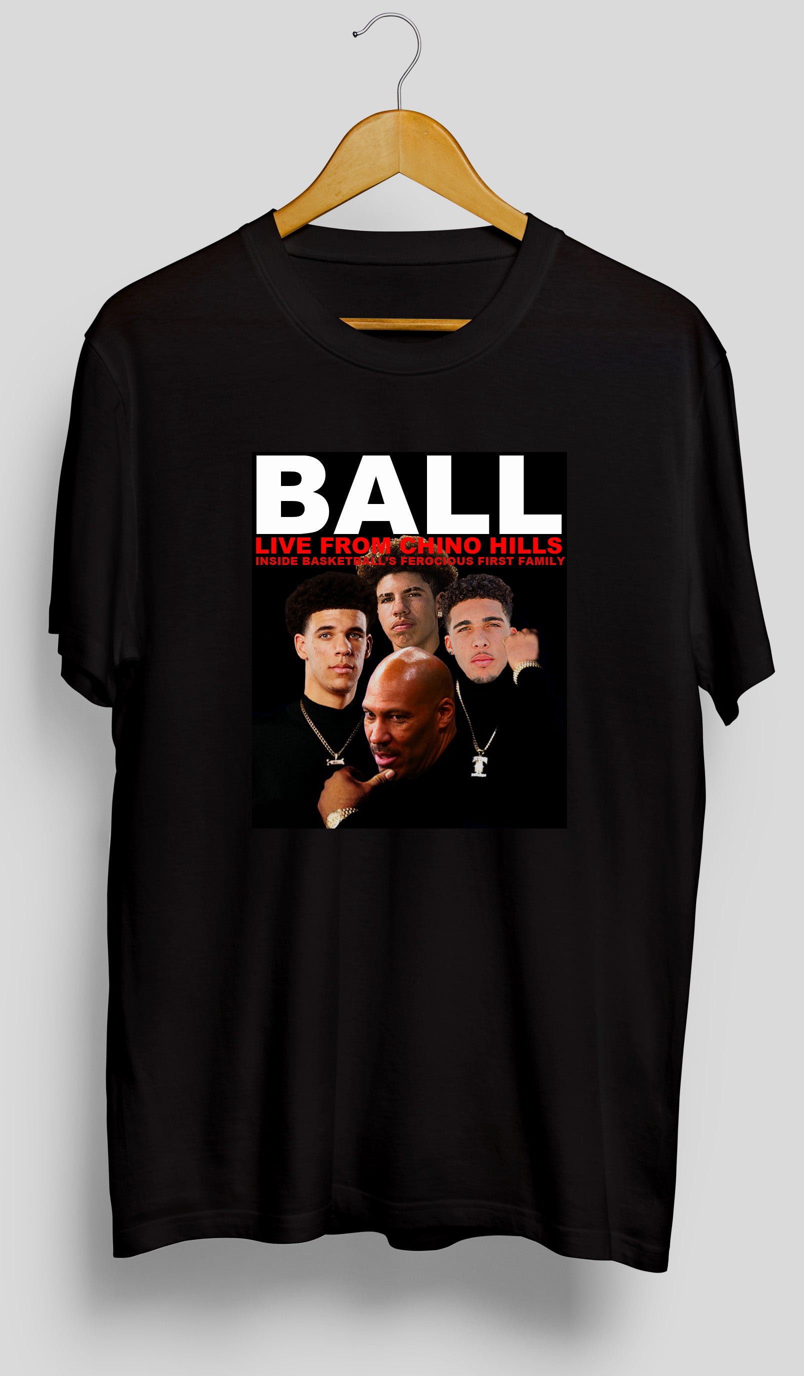 Lonzo Ball/Liangelo Ball /Lamelo Ball /Lavar Ball/Death Row T-Shirt – Ourt