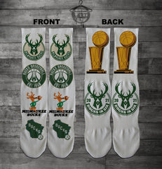 Milwaukee Bucks Championship Socks - Ourt