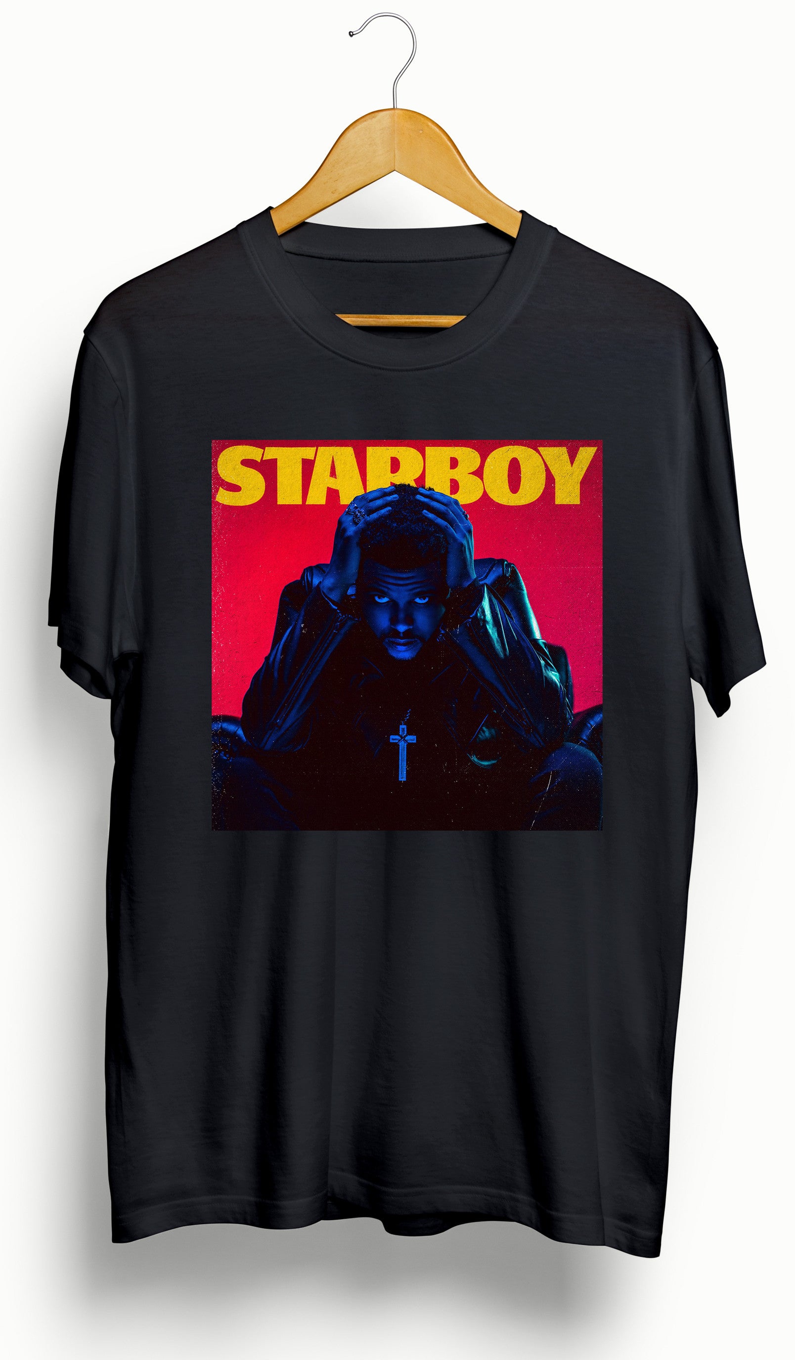 THE WEEKND STARBOY ALBUM COVER T-SHIRT - Ourt